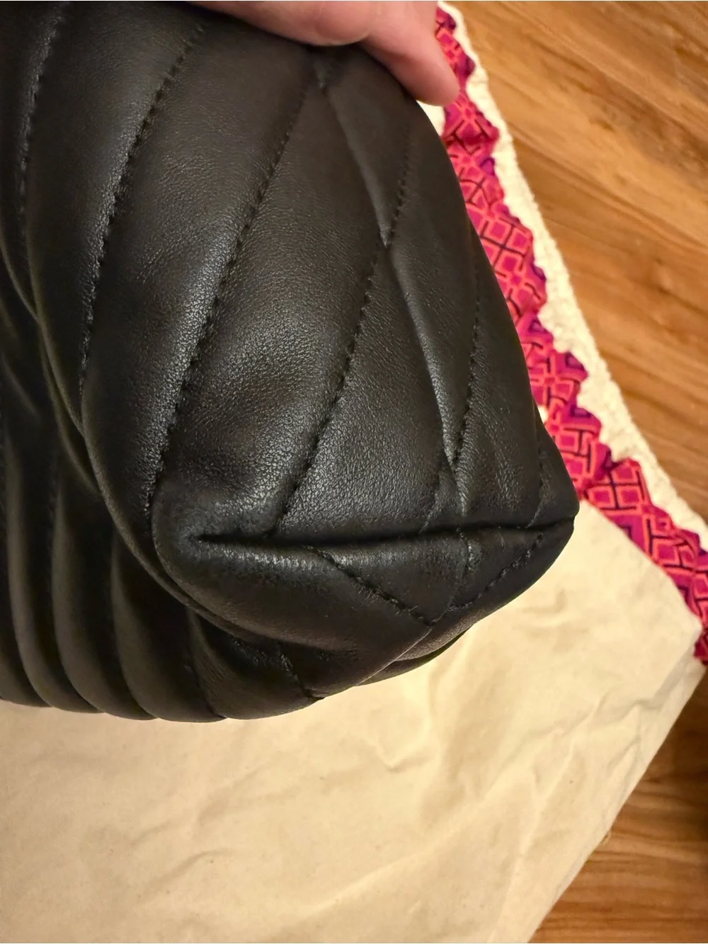 Tory Burch Kira Chevron Convertible Shoulder Bag